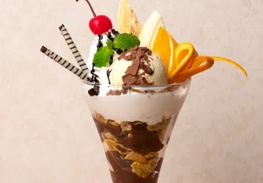 チョコバナナパフェ850円